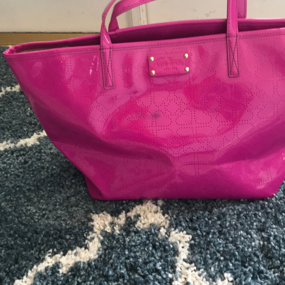 Kate spade hot pink tote